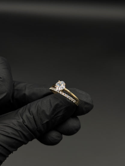 Anillo amarillo 10k