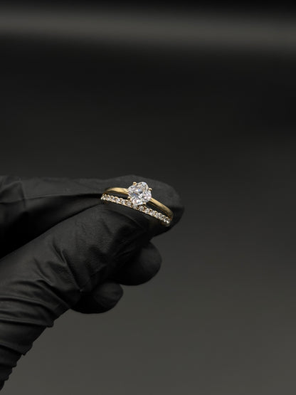 Anillo amarillo 10k