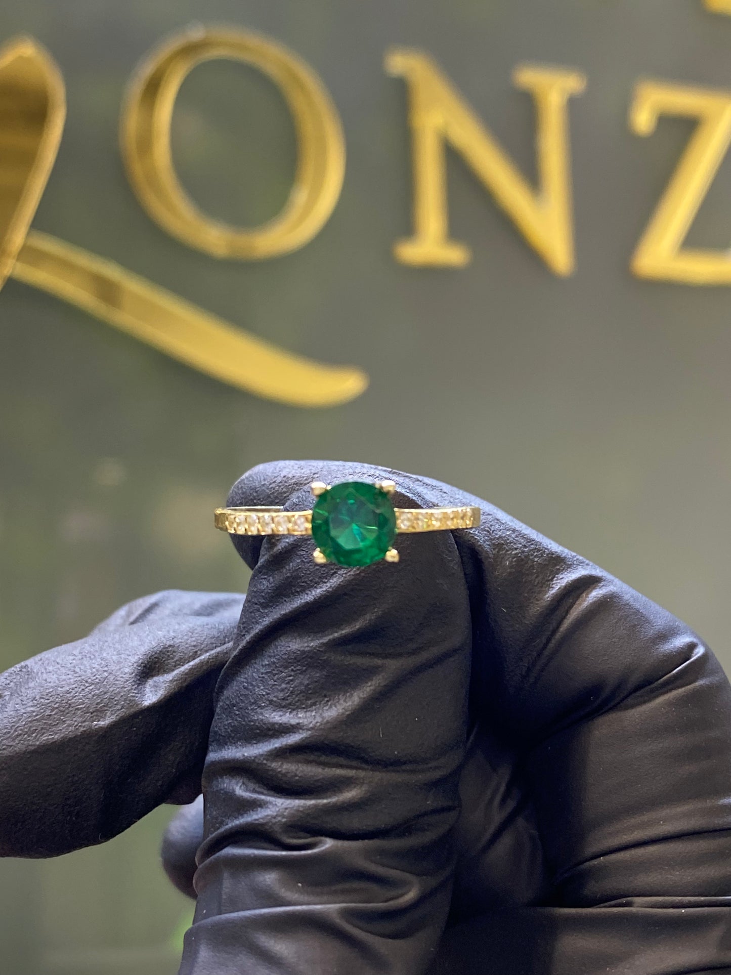 Anillo de oro 10k