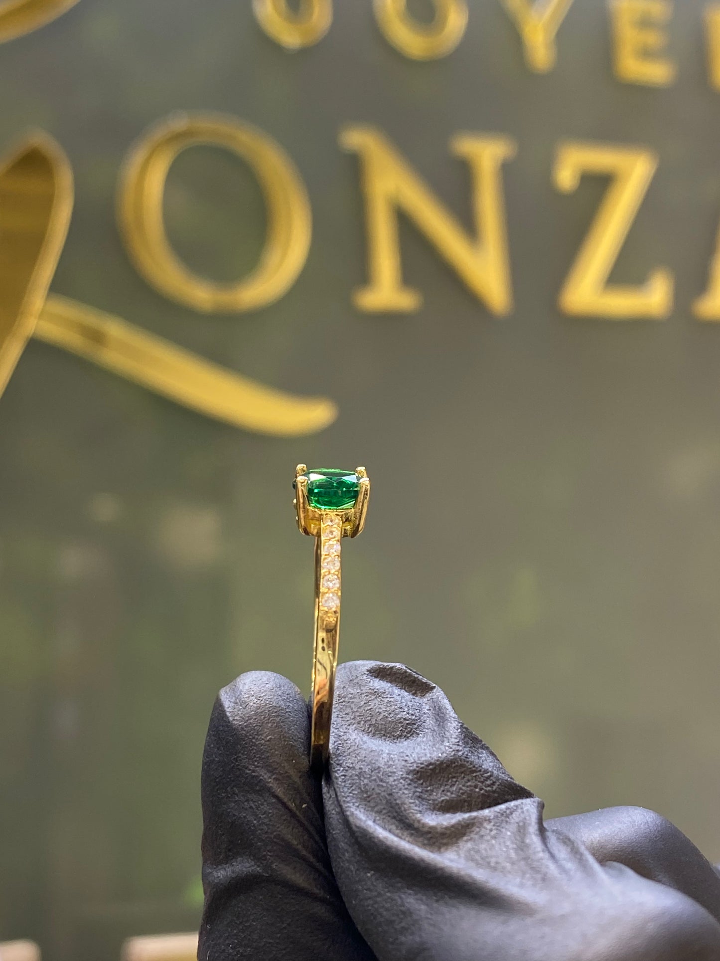 Anillo de oro 10k