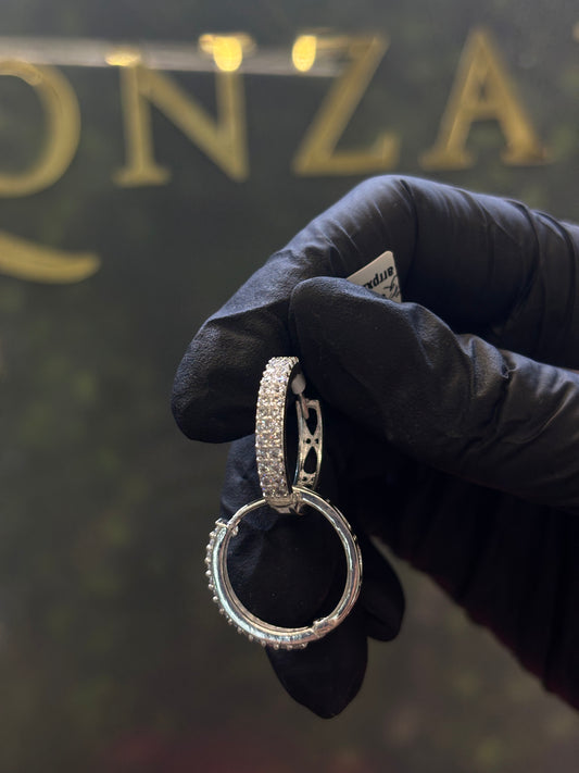 Arracada plata 925 2cm