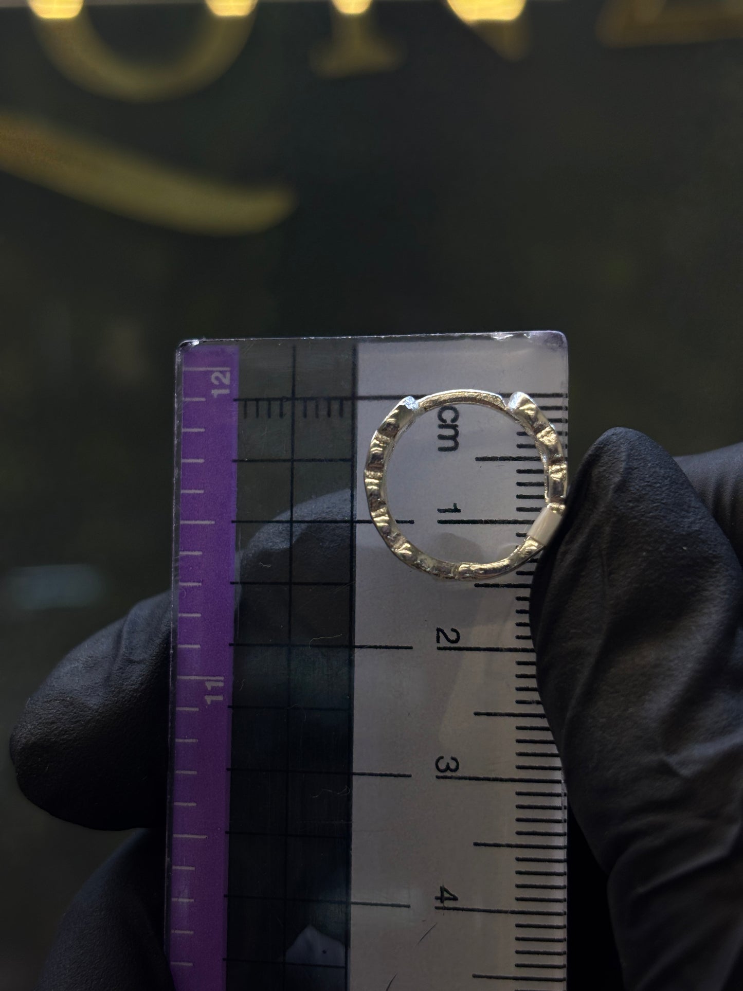 Arracada plata 1.4cm