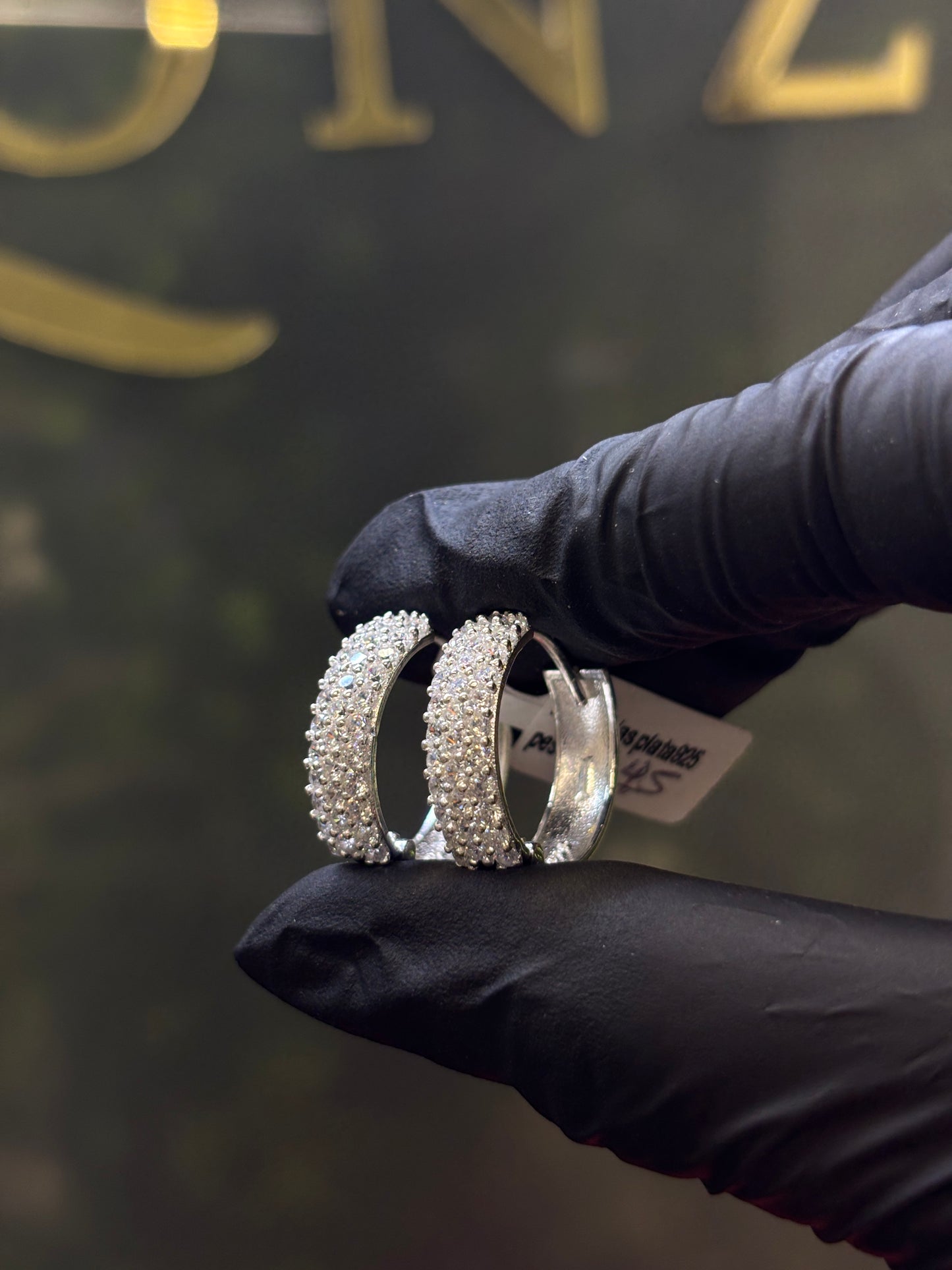 Arracada plata 1.8cm