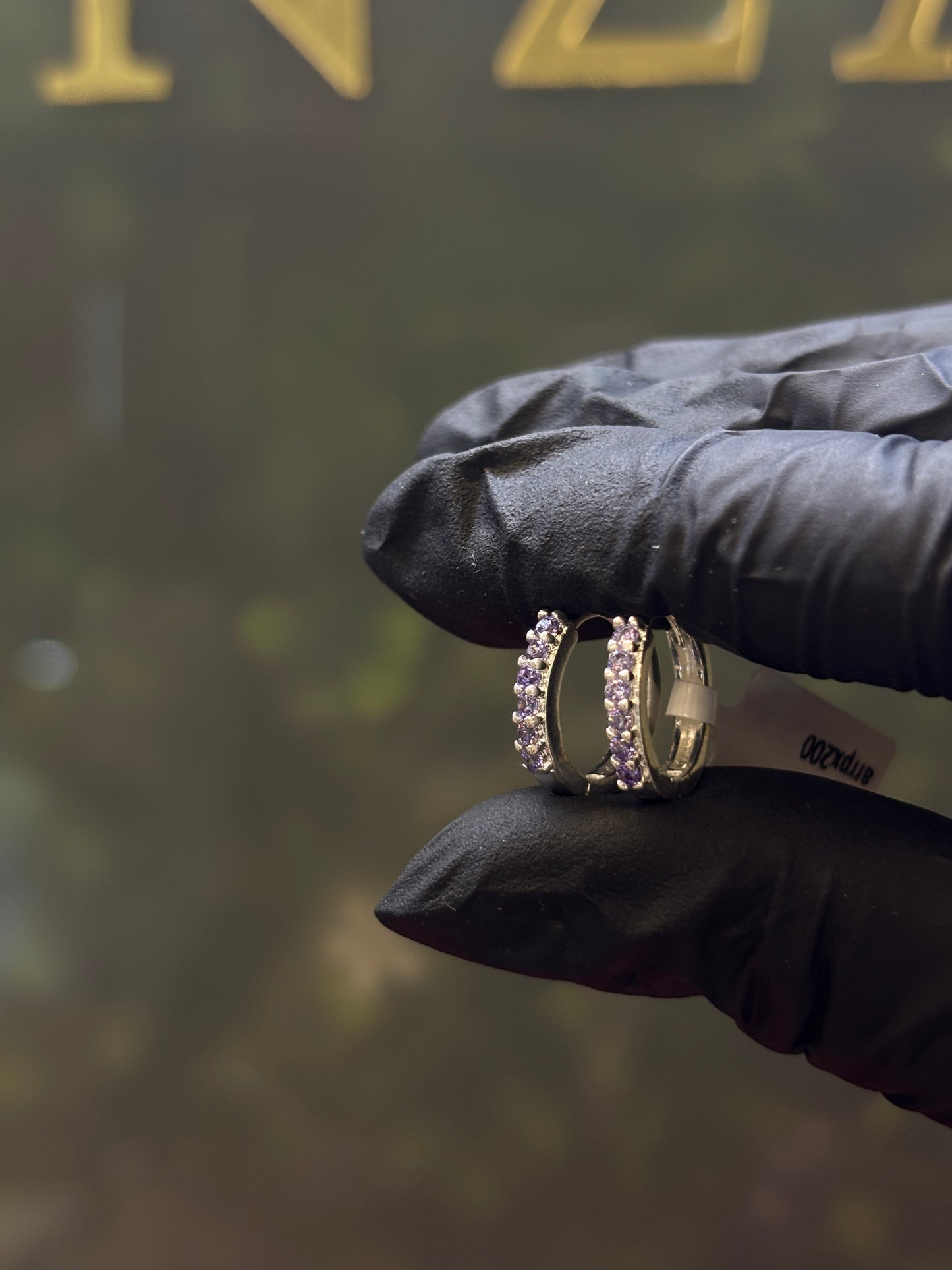 Arracada plata 1.4cm