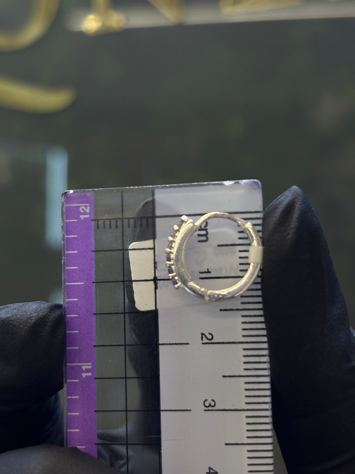 Arracada plata 1.4cm