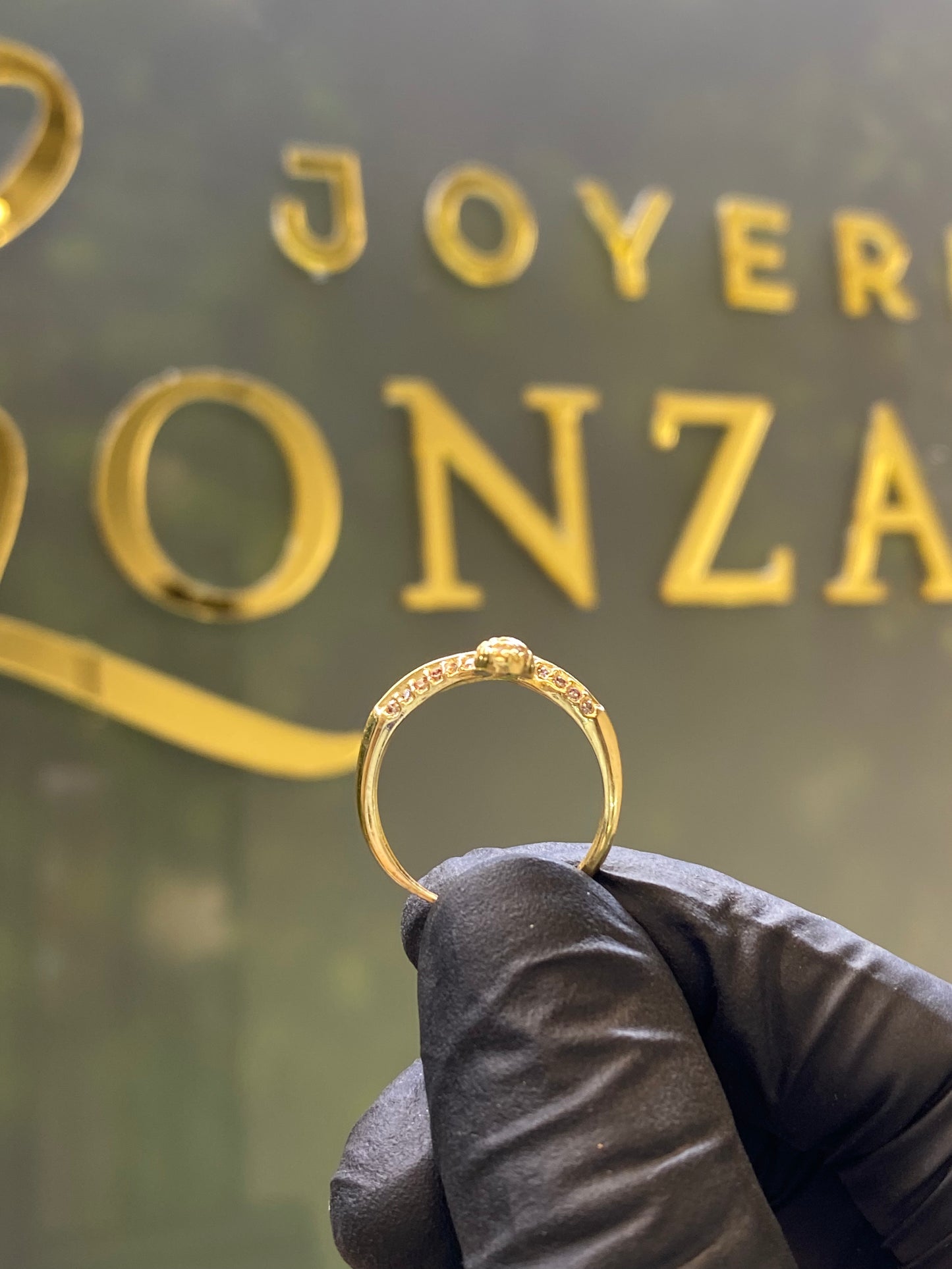 Anillo de oro 10k serpiente