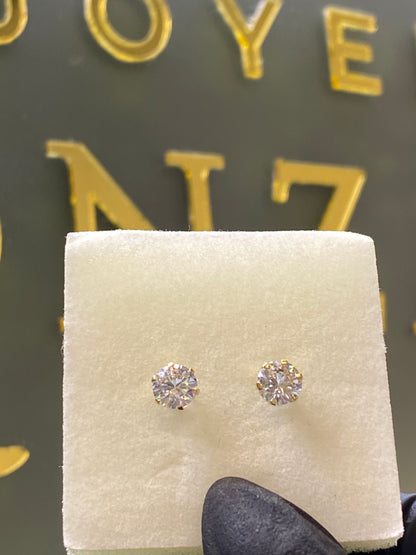 Broquel de oro 10k montadura