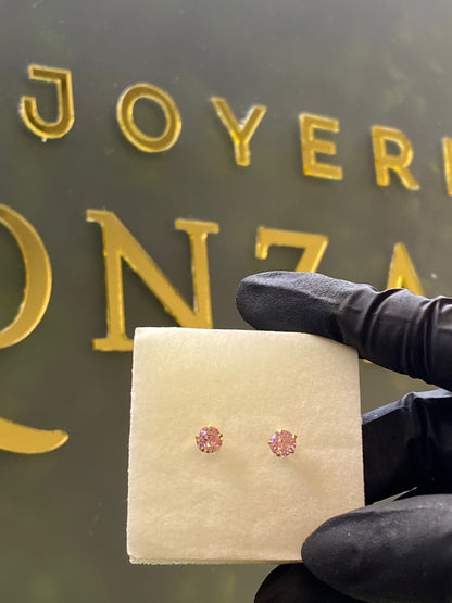 Broquel de oro 10k montadura