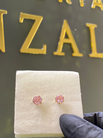 Broquel de oro 10k montadura