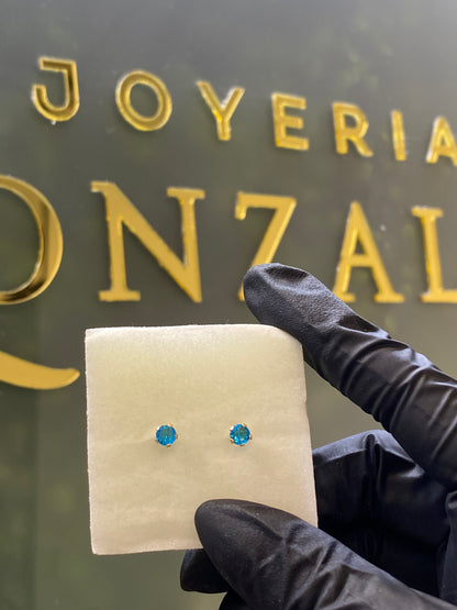 Broquel de oro 10k montadura