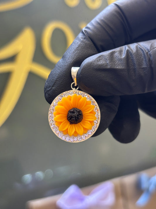 dije plata 925 girasol
