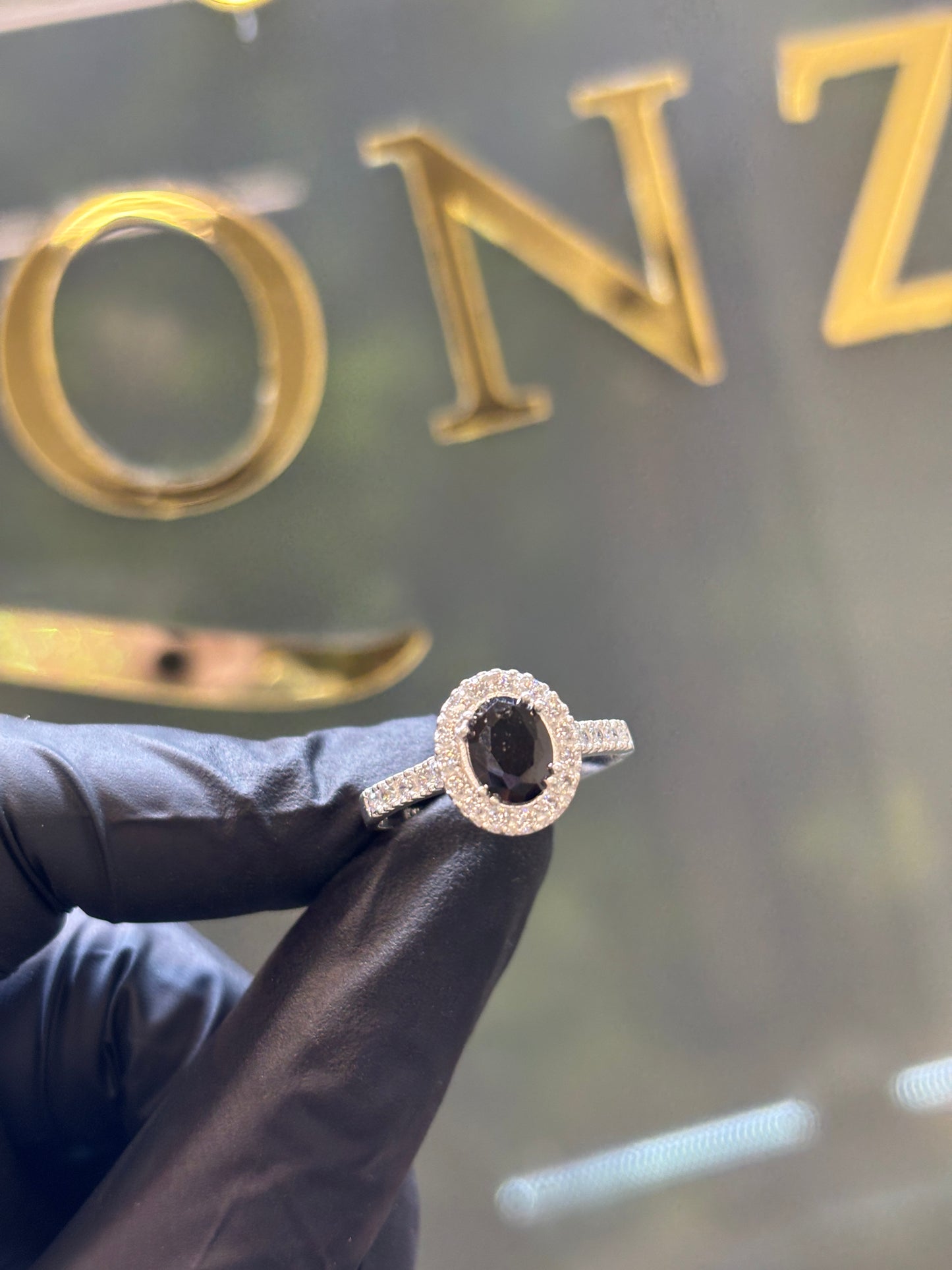 Anillo plata 925 oval