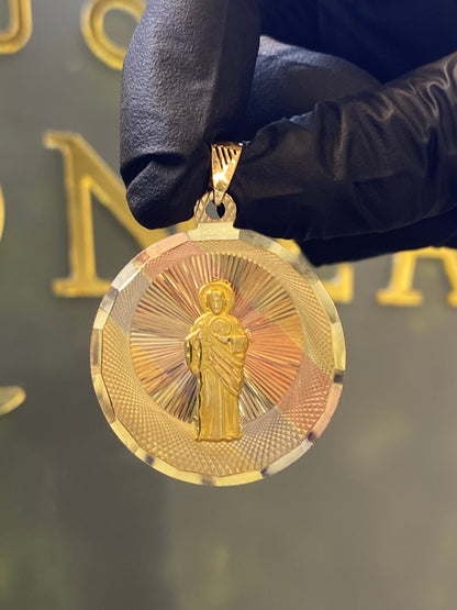 Dije oro florentino 10k San Judas Tadeo