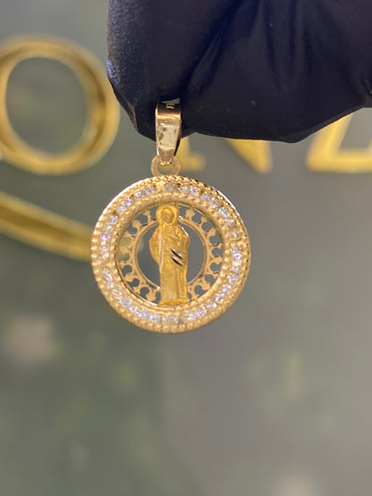 Dije oro 10k San Judas Tadeo