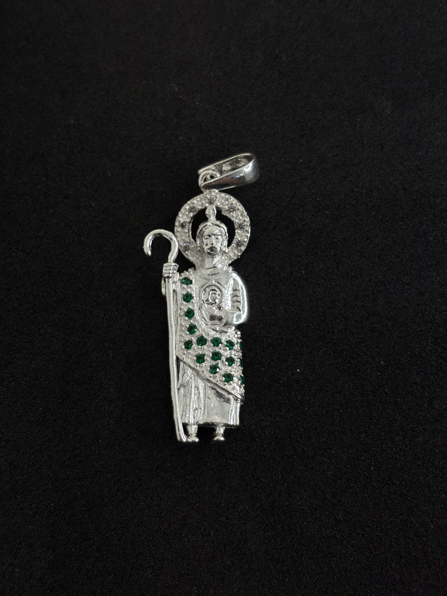 Dije de san judas de plata