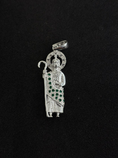 Dije de san judas de plata