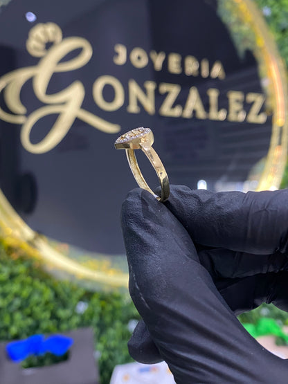 Anillo oro 10k