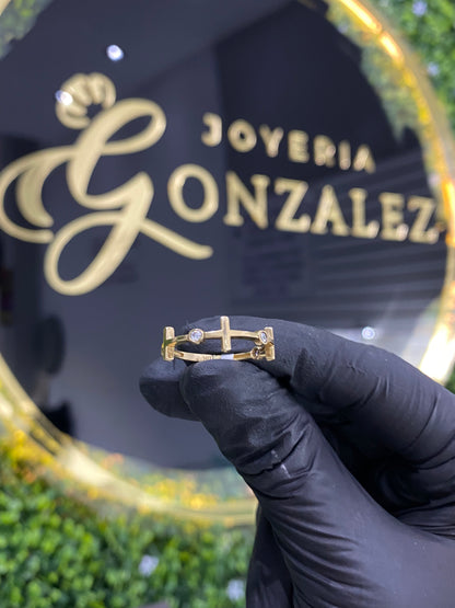Anillo de oro 10k