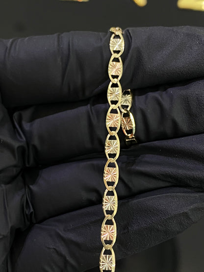 Pulso gussy oro florentino 10k