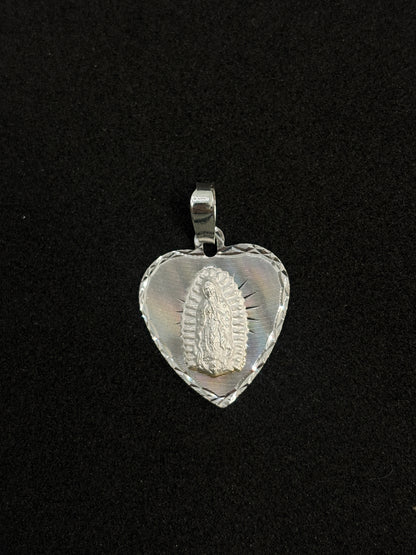 Medalla plata virgen Guadalupe
