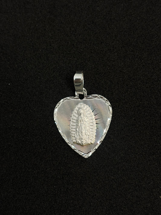 Medalla plata virgen Guadalupe