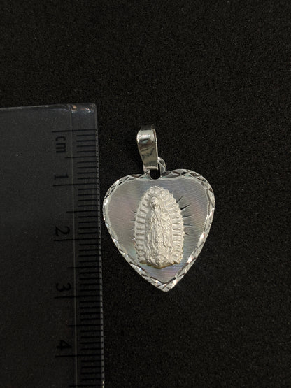 Medalla plata virgen Guadalupe