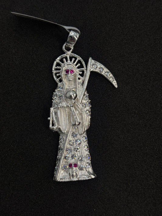 Dije plata santa muerte