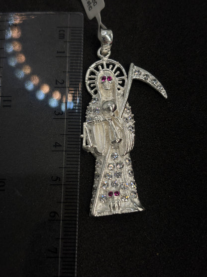 Dije plata santa muerte