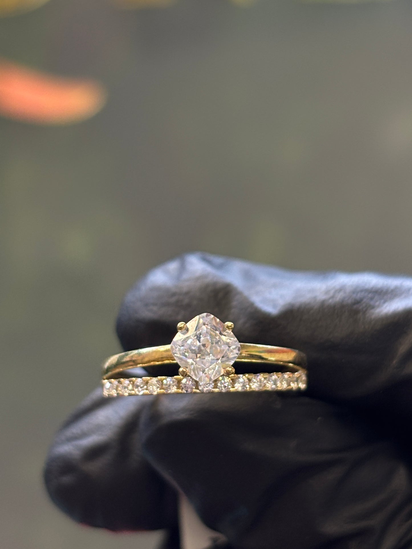 Anillo amarillo #5.5 y #6