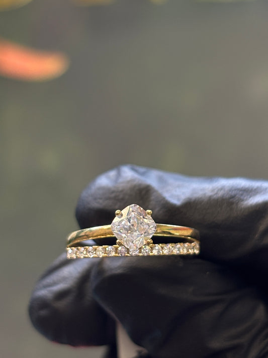 Anillo amarillo #5.5 y #6