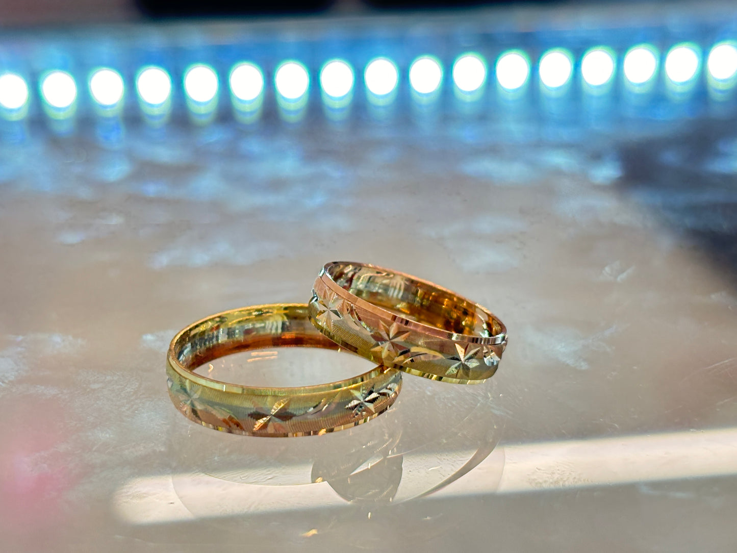 Argolla oro 10k cometa 4