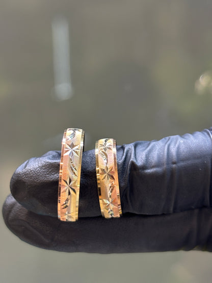 Argolla oro 10k cometa 4