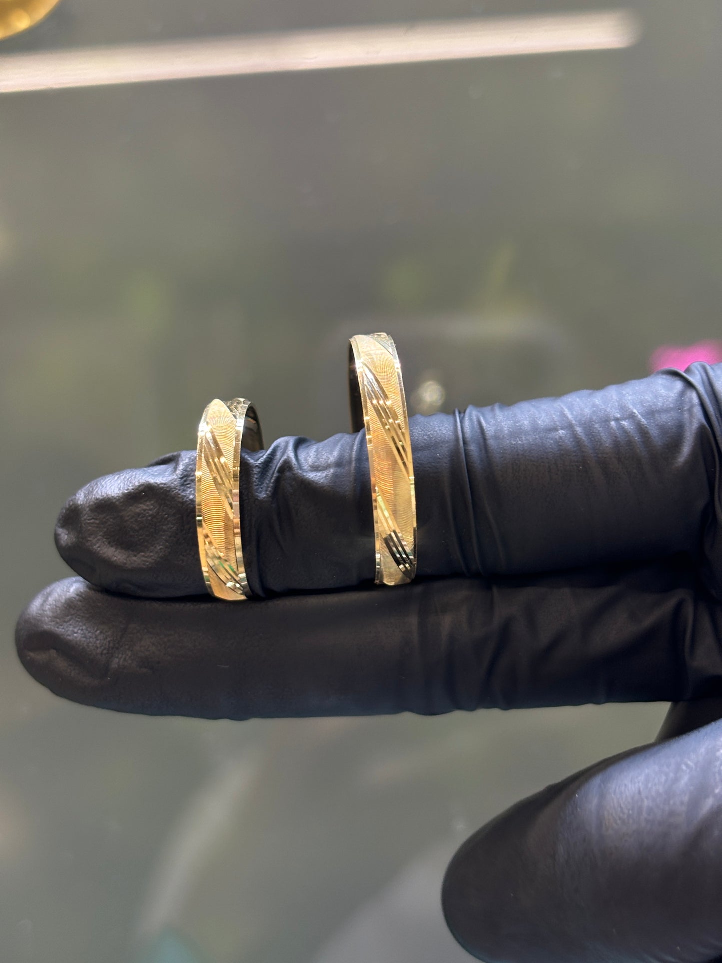 Argolla oro 10k diagonal 4