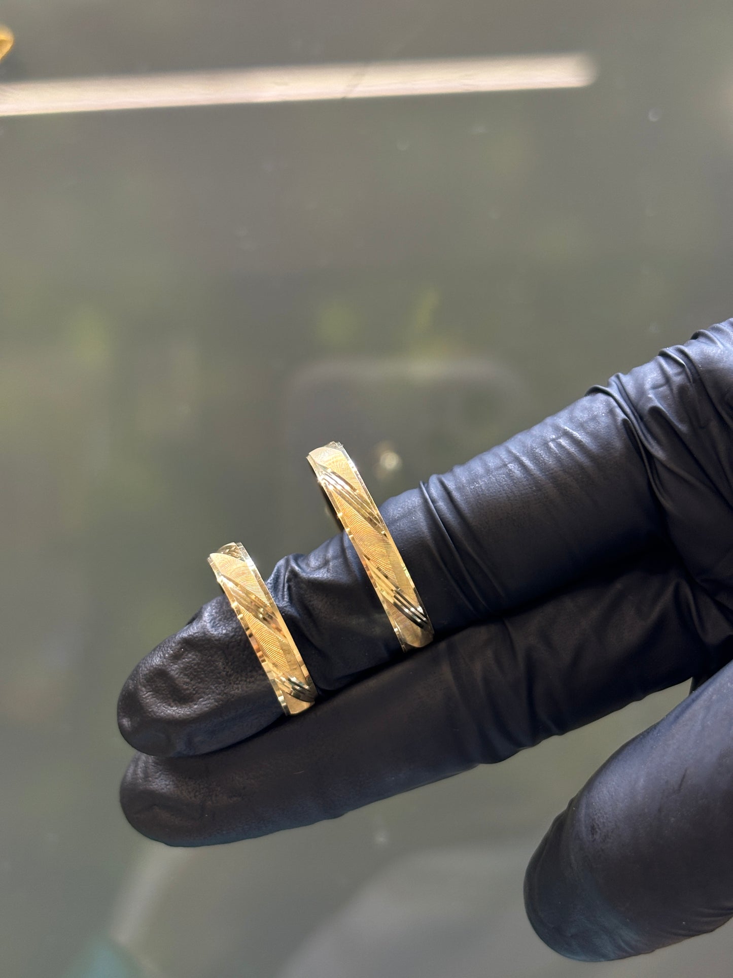 Argolla oro 10k diagonal 4