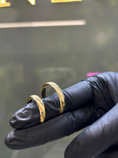 Argolla oro 10k diagonal 4