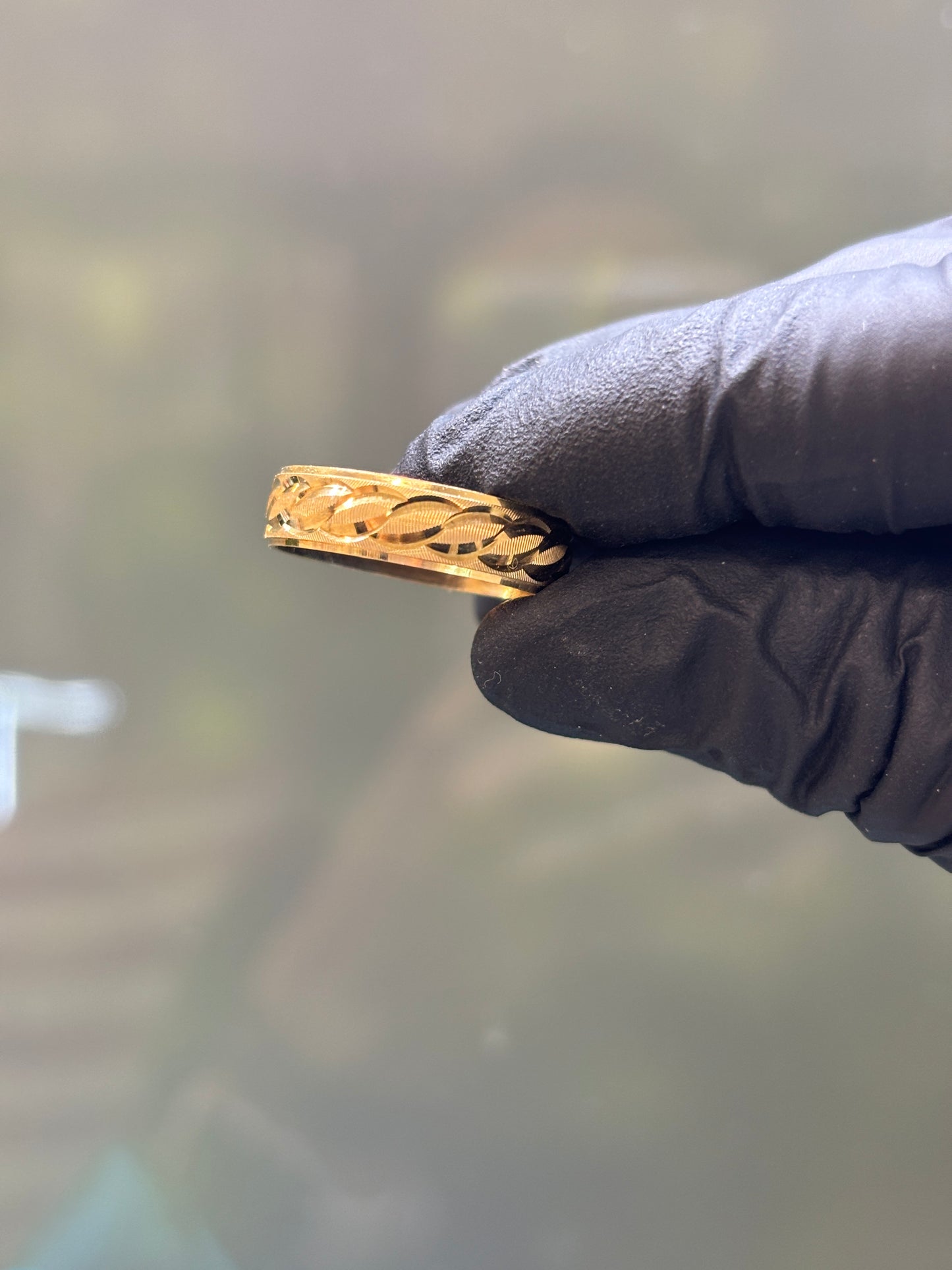 Argolla oro 10k cadenita