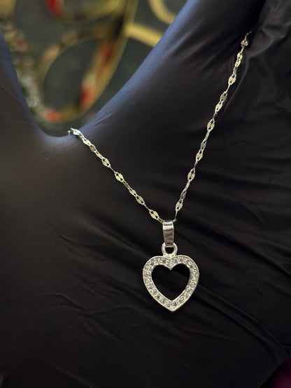 Set corazón circonias❤️