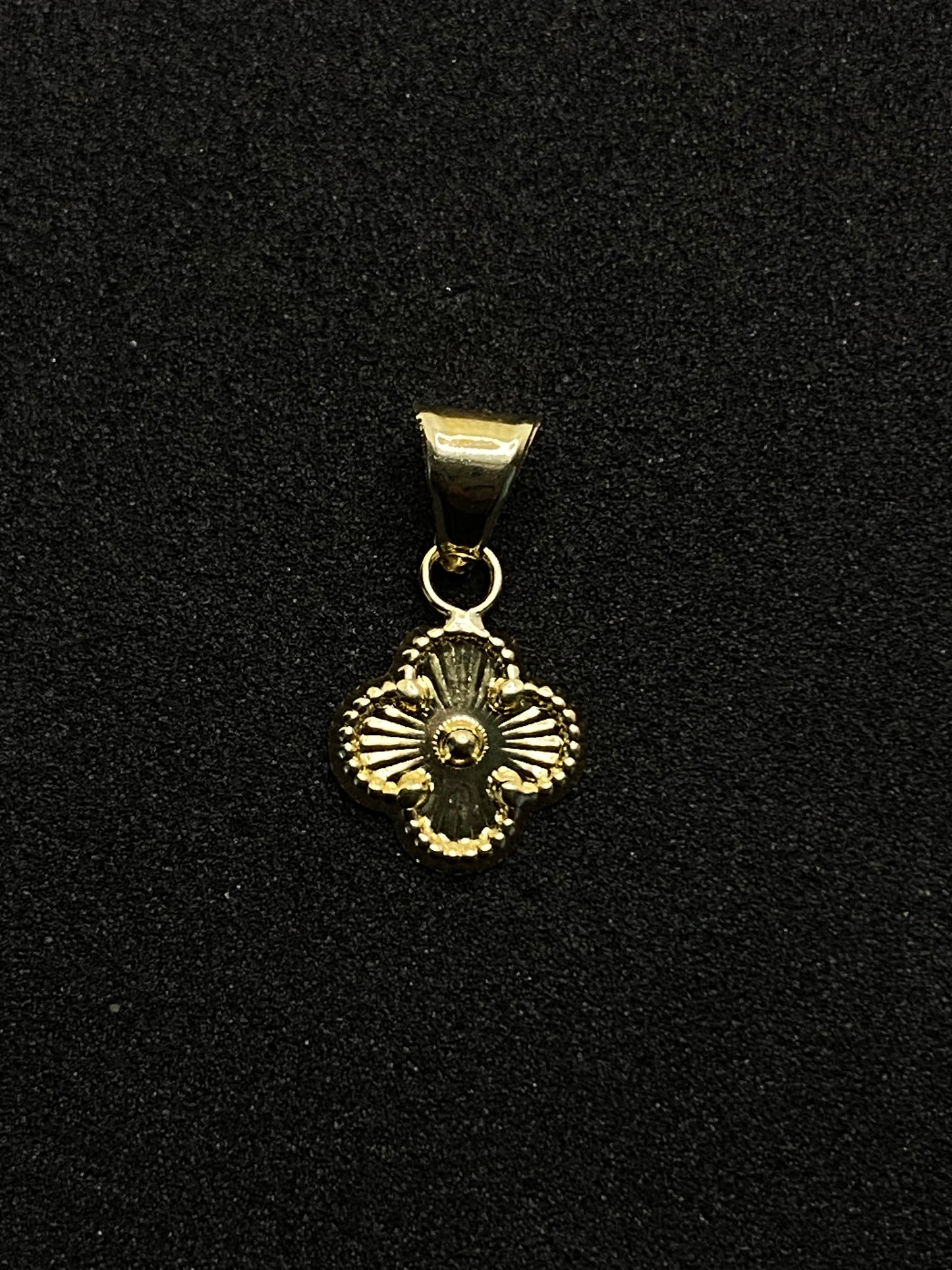 Dije trébol oro 10k