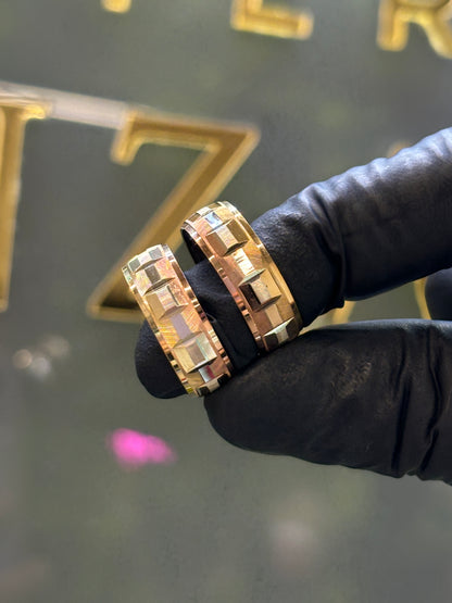 Argolla oro10k domino