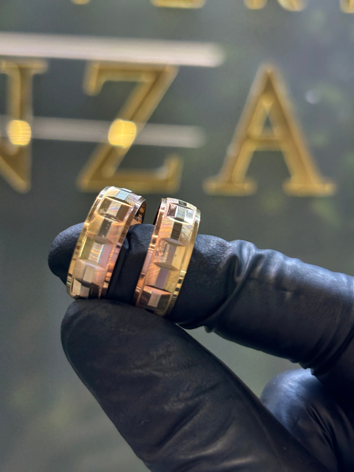 Argolla oro10k domino