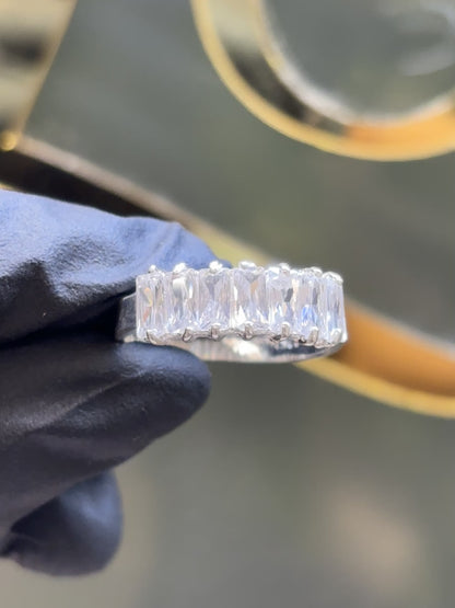 Anillo churumbela plata