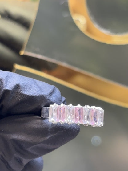 Anillo churumbela plata