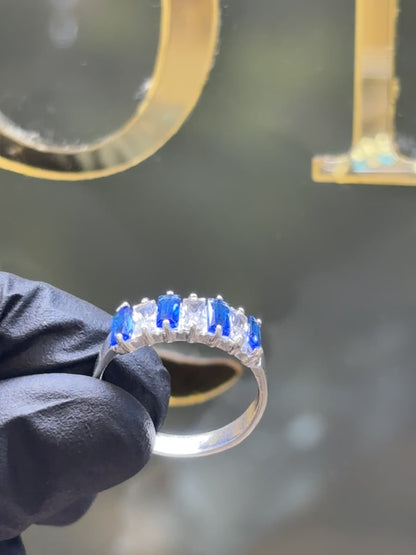 Anillo churumbela plata