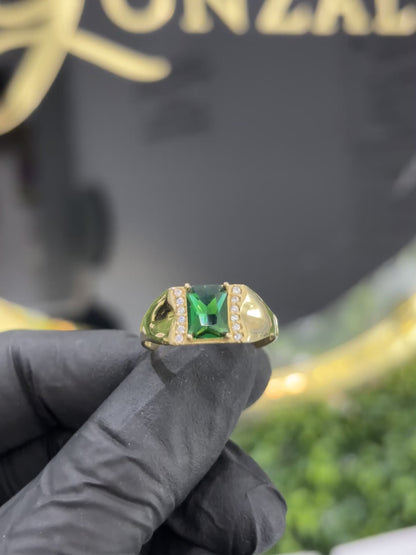 Anillo oro 10K caballero