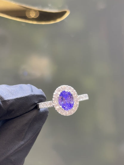 Anillo plata 925 oval